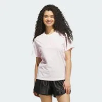 adidas Sportswear T-Shirt SATIN-FILLED LOGO GRAFIK T-SHIRT (1-tlg)