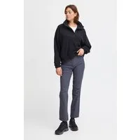 North Bend Troyer NBConza W Modischer Fleecepullover mit Troyer Kragen