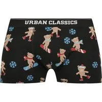 URBAN CLASSICS Boxershorts Urban Classics Herren Organic X-Mas Boxer Shorts 3-Pack (1-St)