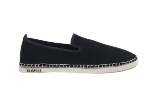 Seavees Ocean Park Slip-on Blue Wildleder Leder Womens Espadrilles