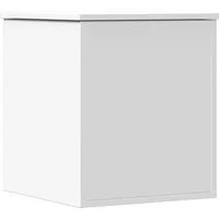 vidaXL Aufbewahrungsbox Truhe Weiß 40x42x46 cm Holzwerkstoff (1 St)