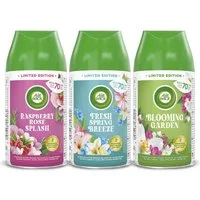 Air Wick Raumduft Freshmatic Max Nachfüller Frühling Breeze & Garden & Rose 3 x 250ml (Spar-Set, 3-St., Automatisches Duftspray), mit ätherischen Ölen
