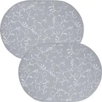 Erwin Müller Platzset Tischset "Essen" 2er-Pack, abwaschbar Ranke