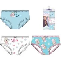 Disney Frozen Formslip Mädchen Unterwäsche Set 3 teilig 100% Baumwolle (3-St)