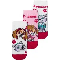 PAW PATROL Sneakersocken Socken für Mädchen Kinder Sneaker Kindersocken Söckchen (3er Pack)