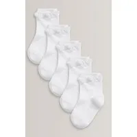 Next Kurzsocken Söckchen mit Rüschen, 5er-Pack (5-Paar)