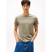 Tommy Jeans T-Shirt TJM XSLIM JASPE HTR TEE EXT Mit Rundhalsausschnitt
