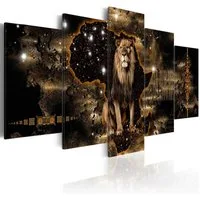 Artgeist Wandbild Golden Lion
