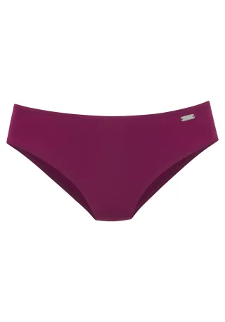 LASCANA - Venice Beach LM exkl. Sport Bikinihose normal bordeaux - Gr. - 42