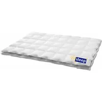 HANSKRUCHEN Daunenbettdecke Hanskruchen Daunendecke Pro Sleep Extra Leicht 135 x 200 cm, Bezug: 100% Baumwolle