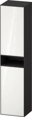 Duravit Zencha Hochschrank Weiß & Graphit n/a & Supermatt 400x360x1760 mm - ZE1353R64800000 ZE1353R64800000