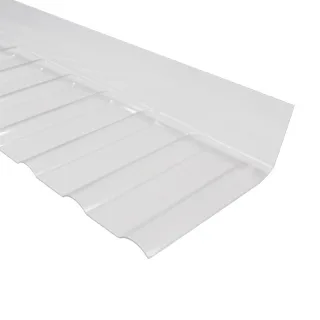 Wandanschluss PVC | Sinus 76/18 | 178 x 70 x 1100 mm