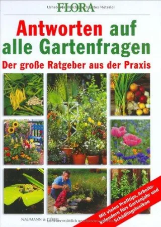 Antworten auf alle Gartenfragen