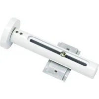 GARDINIA Gardinenstangenhalter Wandträger 3-läufig, (1-St), Serie Flächenvorhang-Technik Atlanta 3-läufig