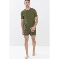 Mey Kurzarmshirt Mey Herren T-Shirt Serie Relax Uni T-Shirt (1-tlg) Basic Shirt, zeitloses Design, Bio-Baumwoll-Mix, Rundhals
