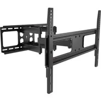 Schwaiger TV-Wandhalterung MOTION 5, (TV Wandhalter, bis 86 Zoll, schwenkbar, neigbar, verstellbar, schwarz)