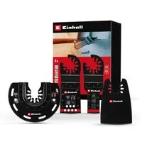 Einhell Sägeblatt Original Einhell 4-tlg. Multitool-Set (BIM-Tauchsägeblatt, BIM-Halbrun, Original Einhell 4-tlg. Multitool-Set (BIM-Tauchsägeblatt, BIM-Halbrun