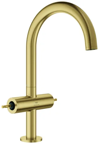 GROHE Waschtischarmatur Atrio Private C. 21134 L-Size f. Hebelgr. cool sunrise gb, 21134GN0 21134GN0