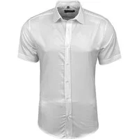 Baxboy Langarmhemd Kurzarmhemd Herren Hemd Bügelleichtes Slim Fit Kentkragen Uni B-455