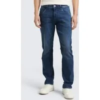 TOM TAILOR Straight-Jeans Jeanshosen TTMARVIN STRAIGHT Jeans mit Superstretch
