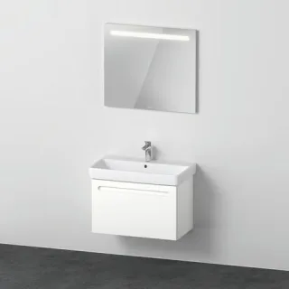 Duravit Duravit No.1 Möbelwaschtisch mit Waschtischunterbau und Spiegel 800x450x2000 mm - N101680181 N10168018180000