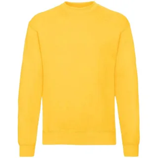 Fruit of the Loom - "Classic 80/20" Sweatshirt für Herren (Sonnenblume)