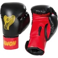 KWON Boxhandschuhe Cobra Kinder Junior Box-Handschuhe 6 Unzen Kids klein Boxen Kickboxen (Paar), 6 Unzen, Einsteiger, Boxen und Schlagtraining am Sandsack/Pratze