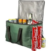 Goods+Gadgets Thermobehälter Kühltasche wasserdicht Thermobehälter Isoliertasche Camping & Picknick, Polyestergewebe, (XXL, Isotasche), Camping-Tasche Wärmetasche
