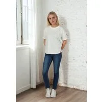 salzhaut T-Shirt LEEV Damen Oversized salzhaut T-Shirt – bequeme Qualität und nordisch klares Design für ein