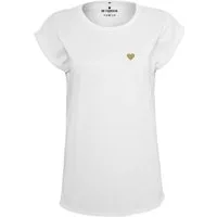 Be Famous Print-Shirt Classic Roll Up Heart (1-tlg., keine)