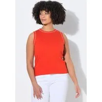 Angel of Style Longtop Ripptop Slim Fit Zierpiping