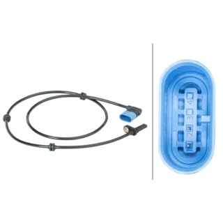 Hella Sensor f?r Raddrehzahl 6PU012679-651 Mercedes A-Klasse B-Klasse Cla Gla-Klasse