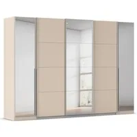OTTO home Schwebetürenschrank Dreh-/Schwebetürenschrank Kleiderschrank Familie, Agordo (B/H/T ca. 301x210X62cm, viele Farben & auch mit Spiegeln erhältlich) Stauraumwunder TOPSELLER, verschiedene Grifffarben Made in GERMANY