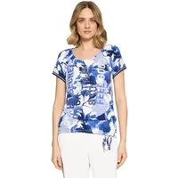 Betty Barclay Kurzarmshirt Damen mit Raffung (1-tlg)