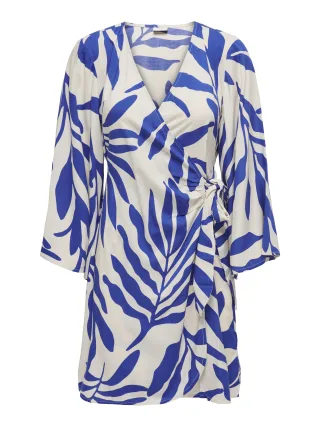 JDY - JDYSEZEN LIFE 7/8 SHORT DRESS WVN NOOS Sandshell - Gr. - XS
