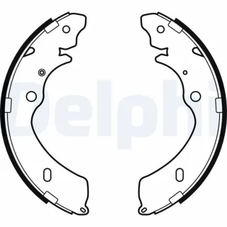 Delphi Bremsbacken hinten Isuzu D-Max LS2147