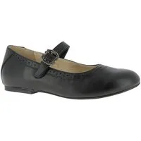 Hirschkogel Hirschkogel Kinder Trachtenschuhe Ballerina Mädchen Schwarz, Dirndl S Riemchenballerina