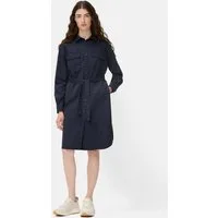 camel active Blusenkleid mit Taillengürtel Langarm (1-tlg)