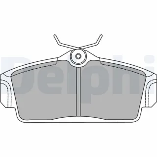 Delphi Bremsbel?ge vorne Nissan Almera N16 Primera P11
