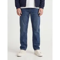 Jack & Jones Junior Relax-fit-Jeans JJICHRIS JJCREW AT 163 SN JNR Baumwolle, relaxed fit