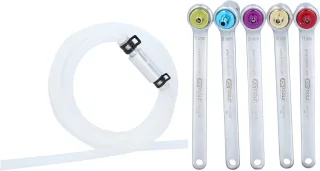 KS Tools Bremsen-Entlüftungsschlüssel-Satz, 6-tlg - 160.0725