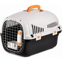 SNOEKIE Tiertransportbox SNOEKIE Transportbox für Katzen, kleine Hunde, Kunststoff, Metalltür bis 15 kg, Stabile Konstruktion, leicht zu reinigen, Sicherer Verschluss
