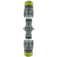 bevo Schlauchverbinder Schlauchverbinder-Set mit Wasserstopp, für Schlauch 1/2 Zoll (12 mm)