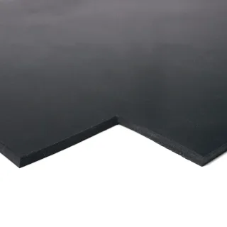 Nitrilgummi (NBR) Gummiplatten Industriegummi | Größe: 1.4 m x 10 m x 4.5 mm