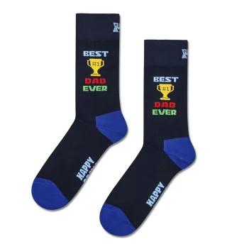 happy socks - Best Dad Ever Sock Blau - Gr. - 43.5