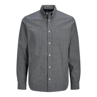 Jack And Jones - Hemd für Herren, Regulär, Langärmlig (Dunkel-Marineblau)