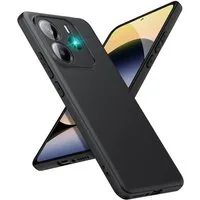 CoolGadget Handyhülle Black Series Handy Hülle für Xiaomi Redmi Note 14 5G 6,67 Zoll, Edle Silikon Schlicht Robust Schutzhülle für Redmi Note 14 5G Hülle