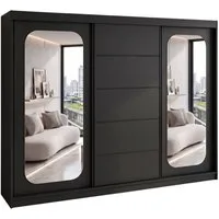 A&J MöbelLand GmbH Schiebetürenschrank BELANO – Moderner Kleiderschrank mit Schiebetüren (Die perfekte Kombination aus modernem Design, hoher Funktionalität und großzügigem Stauraum für Kleidung, Bettwäsche und Accessoires, erhältlich in verschiedene