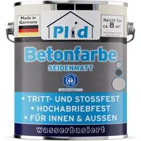plid Acryl-Flüssigkunststoff Betonfarbe Bodenbeschichtung Bodenfarbe Sockelfarbe Flüssigkunstoff, Schnelltrocknend