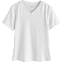 Next T-Shirt Körpernahes T-Shirt mit V-Ausschnitt (1-tlg)